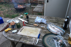 Da-grillen-forelle